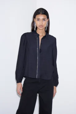 Ichi Hemden>IHRHINES Bluse Black