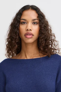 Ichi Strickwaren>IHSELLA Pullover MedievalBlue