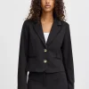 Ichi Blazers>IHSIMONSE Blazer Black