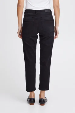 Ichi Basics | Jeans>IHTWIGGY RAVEN Knöchel-Jeans WashedBlack