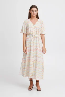 Ichi Kleider>IHVERA Kleid MultiRainbowaop