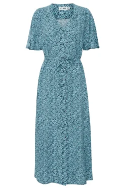 Ichi Kleider>IHVERA Kleid TotalEclipseFloweraop