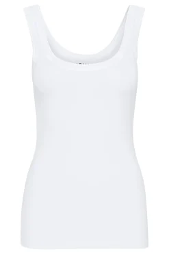 Ichi Basics | T-shirts>IHZOLA Top White