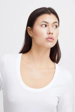 Ichi Basics | T-shirts>IHZOLA T-shirt White