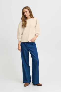 Atelier Rêve Strickwaren>IRAZORA Pullover BirchMelange