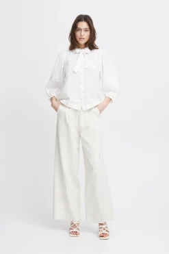 Atelier Rêve Hemden>IRCAMILO Hemd SnowWhitewithRosehearts
