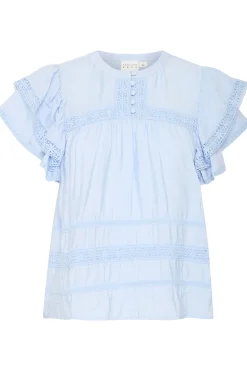 Atelier Rêve Blusen>IRDEMI Kurzarm-Bluse