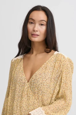 Atelier Rêve Blusen>IRKARLA Langarm-Bluse