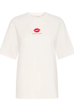 Ichi T-shirts>IXBEXI T-shirt CloudDancer
