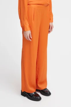 Ichi Hosen>IXCECIL Hose PersimmonOrange