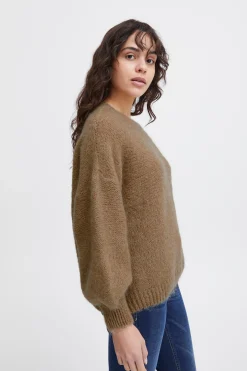 Ichi Strickwaren>IXMARITA Pullover Cornstalk