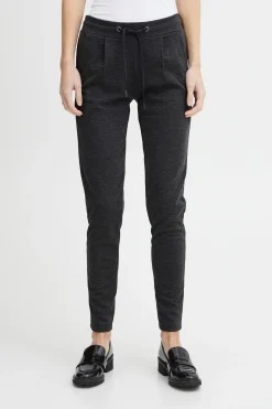 Ichi Basics | Hosen>KateIH Hose Darkgreymelange